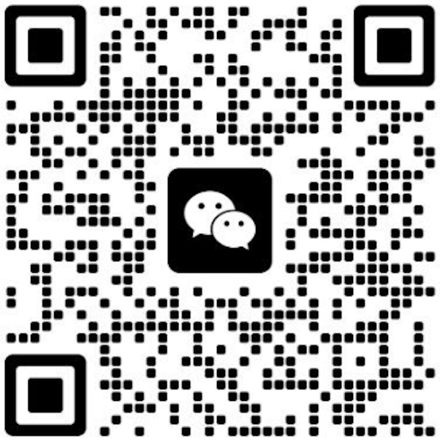 WeChat QR code for Tina